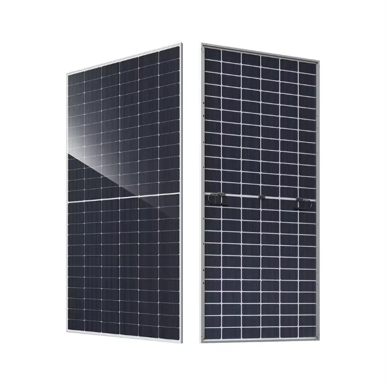 JA Solar 600W bifacial panel — ground-mounted commercial Kenya
